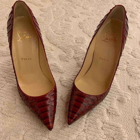 Christian Louboutin Snake Skin - Picture 4 of 5